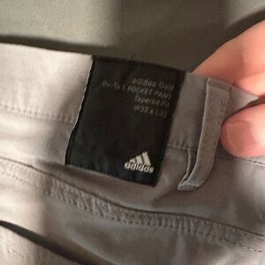 Adidas Gray Golf pants 33x32